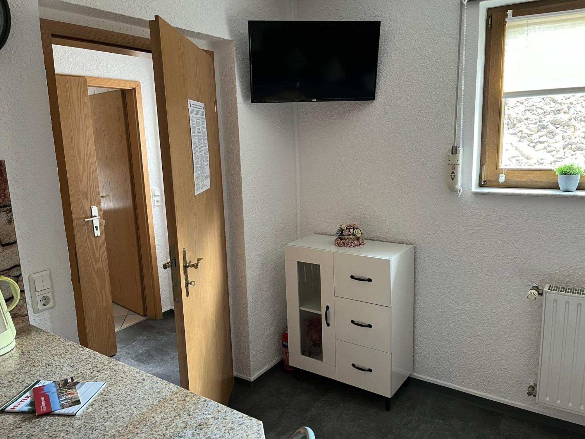 Ferienwohnung Hoppelnase Mit Eigener Sauna Langenstein Ngoại thất bức ảnh
