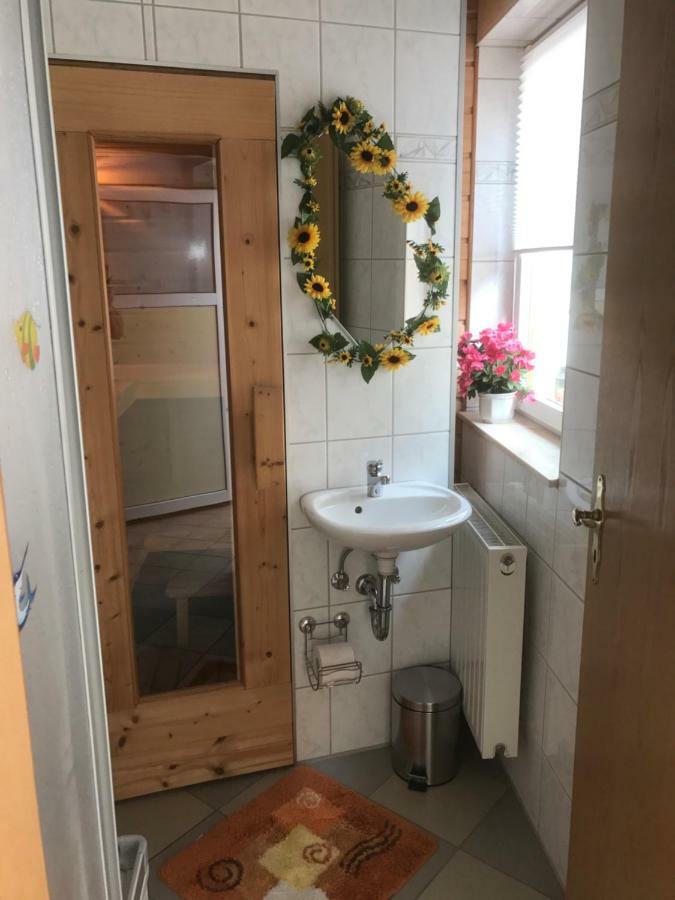 Ferienwohnung Hoppelnase Mit Eigener Sauna Langenstein Ngoại thất bức ảnh