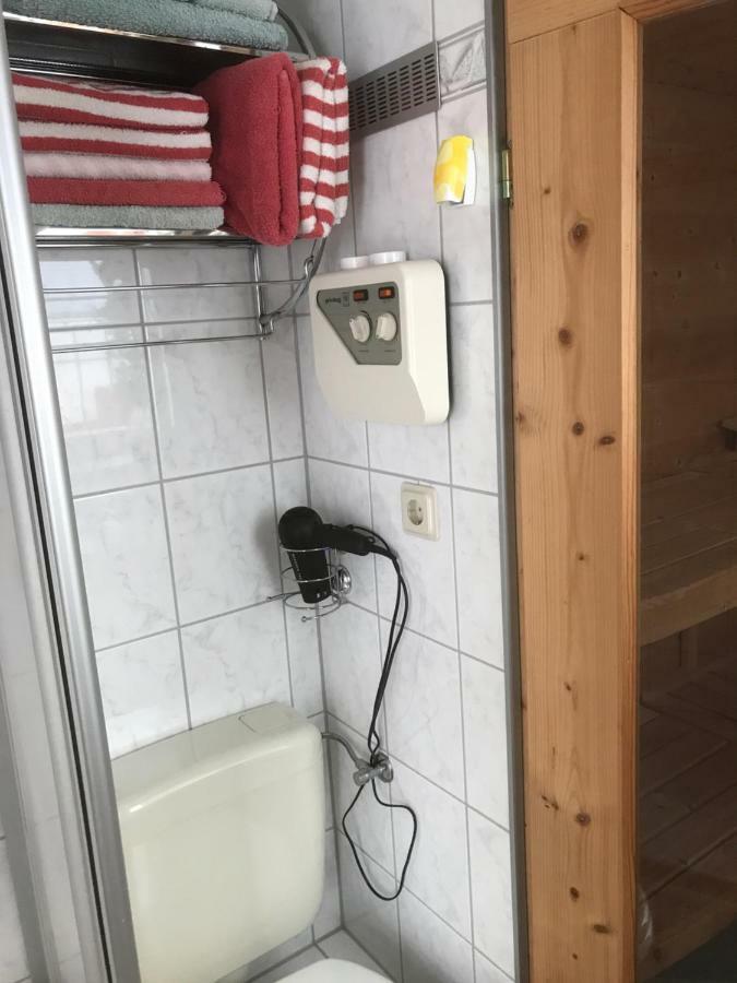 Ferienwohnung Hoppelnase Mit Eigener Sauna Langenstein Ngoại thất bức ảnh