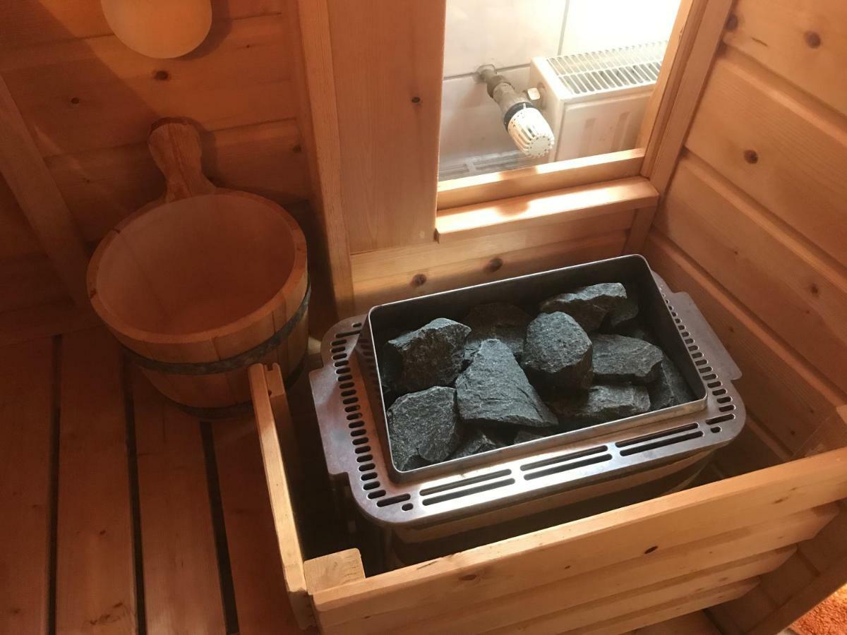 Ferienwohnung Hoppelnase Mit Eigener Sauna Langenstein Ngoại thất bức ảnh
